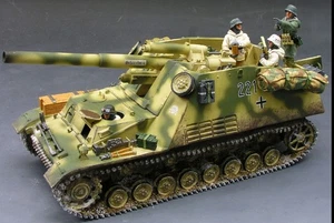 King & Country WS079 carro armato artiglieria tedesco mimetico Hummel semovente 150 mm nuovo - Foto 1 di 7