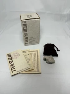 AUTHENTIC PIECE OF THE BERLIN WALL IN ORIGINAL BOX W/ PAPERWORK 1989 - Picture 1 of 2