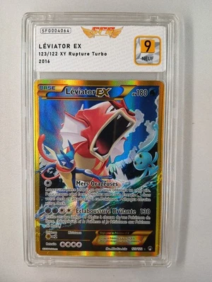 Carte Pokémon FR Léviator EX (BKP 123) Rupture TURBO SFG 9 SFG004064 - Photo 1/2