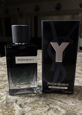 Yves Saint Laurent Y-Men's Eau de Parfum Spray 3,3 oz/100ml *Frete Grátis!* - Imagem 1 de 3