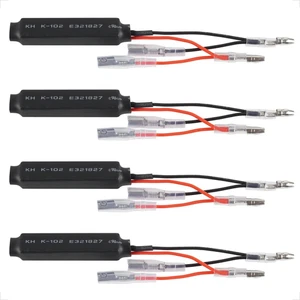 4 Pezzi Resistenza 12V 10W LED Moto, DC 12V 10Ω per Frecce LED Moto, Resistore D - Foto 1 di 12
