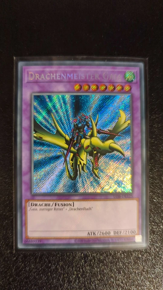 Yu-Gi-Oh! Drachenmeister Gaia | LOB-DE125 | 25th | German | Secret | NM - Bild 1 von 1