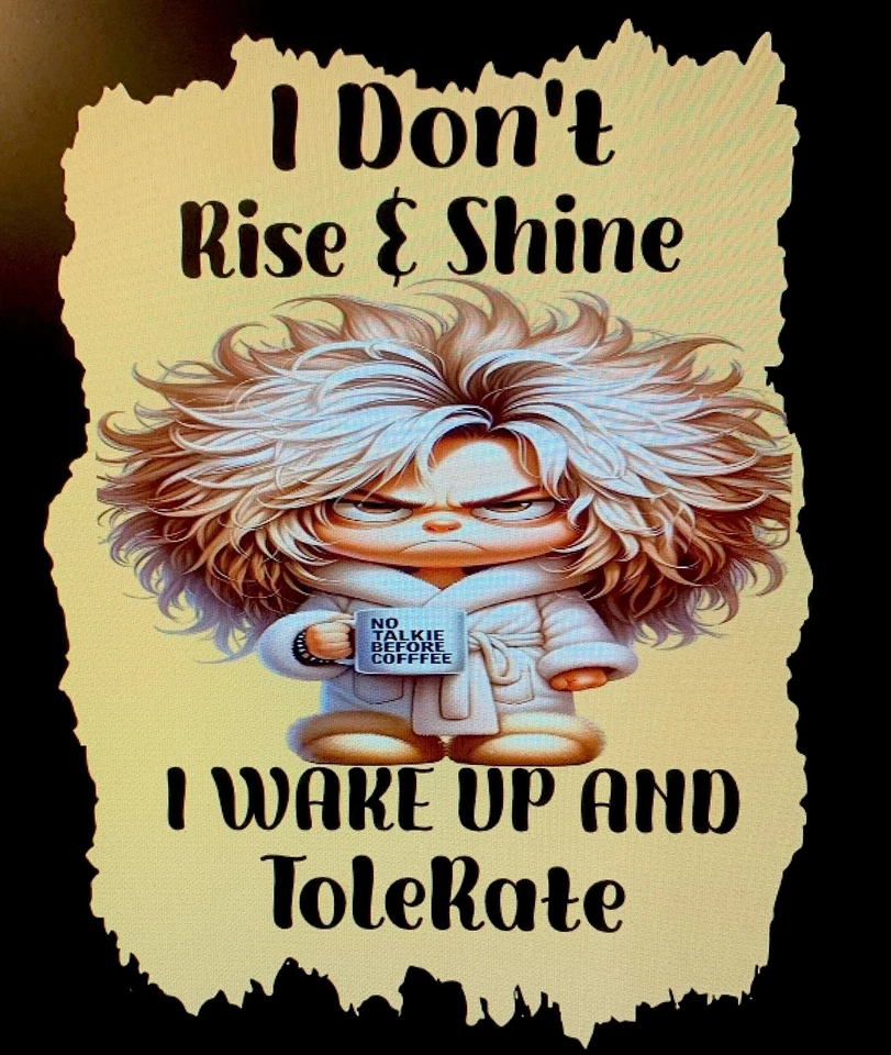 Iron On Heat Transfer Decal On 8.5x11 Sheet - Image 1 of 1