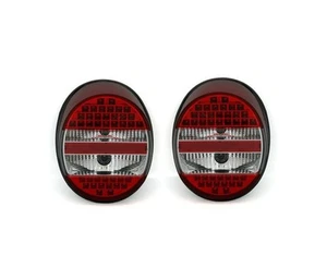 VW KÄFER 1303 1973 1984-1985 ROUGE BLANC VT362 TOP SET FEUX ARRIERE ENSEMBLE LED - Picture 1 of 4