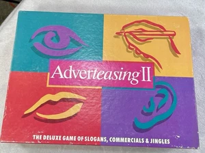 Adverteasing II Deluxe Game of Slogans, Commercials & Jingles Complete - Picture 1 of 3