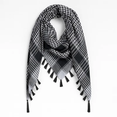 Shemagh Árabe Keffiyeh Militar Táctico Chal Envolvente Bufanda Desierto Ejército Bufandas hombres Foto 1 de 4