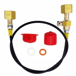 High Strength CGA320 to CGA320 Tank Connector for SodaStream Carbonation - Picture 1 of 9