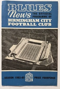 Birmingham City v Bury League Cup Semi Final 1st Leg 1962/63 - Picture 1 of 3