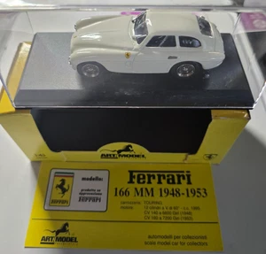 ART 002 Model Ferrari 166 MM Stradale White Colour Art 1:43 Scale Boxed - Picture 1 of 13