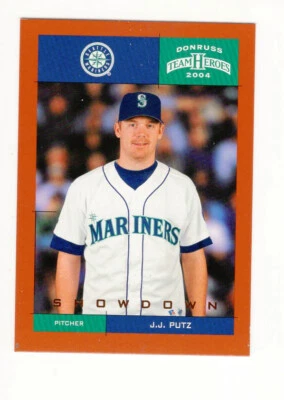 2004 Donruss Team Heroes Showdown Bronze J.J. Putz #381 Free Shipping 111/150 - Image 1 of 2
