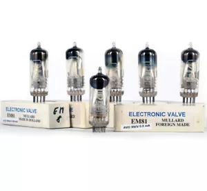 ONE EM81/6DA5 MULLARD NOS HOLLAND Lampada tubolare Valvola Valvola - Foto 1 di 2