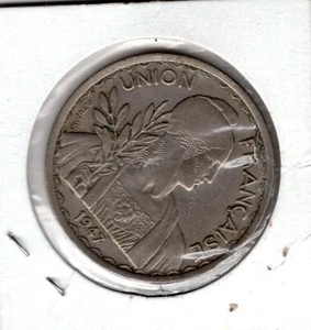 Fernost: Französisch Indo China 1 Piastre 1947 - Bild 1 von 2