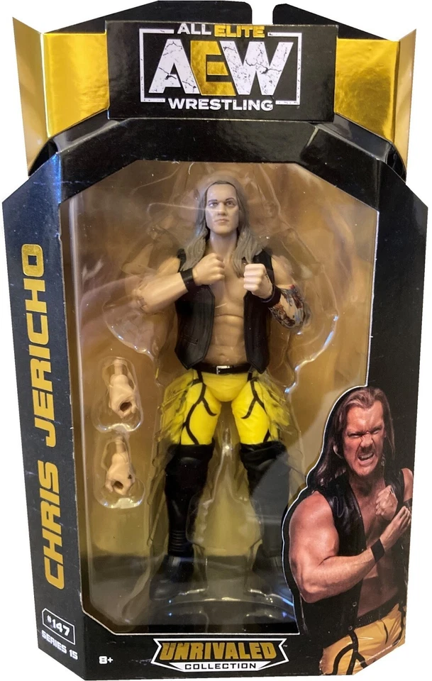 AEW Unrivaled Series 15 CHRIS JERICHO Action  Figure All Elite Wrestling 2024 - Immagine 1 di 1
