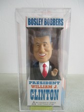 BOSLEY BOBBERS PRESIDENT WILLIAM BILL J. CLINTON BOBBLEHEAD FUNKO