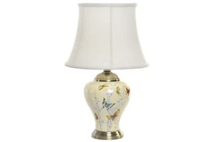 LAMPADA STILE classico LUME CAMERA LUMETTO COMODINO LAMPADA DA TAVOLO ceramica - Foto 1 di 1