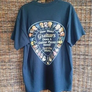 Taboo Shirt Men's Large Black Graphic Tee Guitar Music Rock Classic Band Pick - Picture 1 of 6