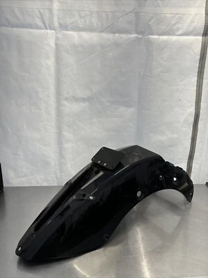 ✅ Protector de taza guardabarros trasero Victory Cross Roads genuino 2014 negro con soporte de placa Foto 1 de 4