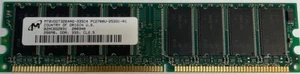 Micron MT8VDDT3264AG-335C4 256MB PC2700U DDR 333MHz - Picture 1 of 2