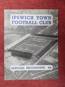 IPSWICH TOWN v SOUTHAMPTON | 1959/1960 | RESERVES | 7 NOV 1959 | UK FREEPOST - Picture 1 of 3