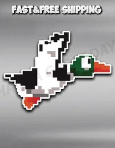 Nintendo NES 8-bit Duck Hunt Sticker  Vinyl Decal / Sticker 10 Sizes! Free Ship! - Picture 1 of 5
