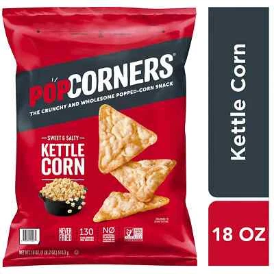 PopCorners Sweet & Salty Kettle Corn Chips, 18 oz. - Image 1 of 4