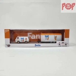 M2 Machines - Fanta Premium Die Cast Set - 1965 Ford Econoline Delivery Van & 19 - Picture 1 of 6