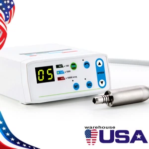 Dental LED Brushless Electric micro motor Internal Spray Fit 4Hole Handpiece - Picture 1 of 19