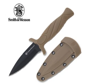 Smith & Wesson Boot Knife and Sheath with Clip - Picture 1 of 4