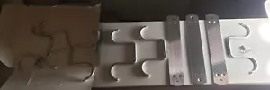 Under Cabinet Mug Hooks 3 Pack, Can hold Six Mugs Open Box New - Picture 1 of 5