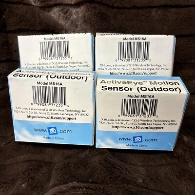 Active Eye Motion Sensor Outdoor MS16A ( 4 ) FREE SHIPPING!!! - Image 1 of 3