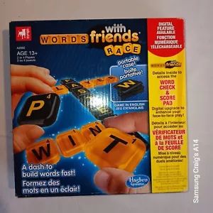Hasbro Zynga Words With Friends Race Game - Portable Case To Go - Picture 1 of 2
