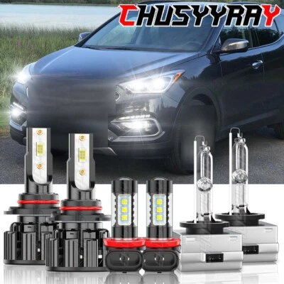 Bombilla antiniebla luz delantera HID para Hyundai Santa Fe Sport 2017-18 2,0 L 2,4 L 6x Foto 1 de 4