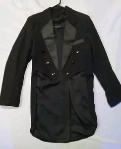 Chaqueta de esmoquin negra vintage pequeña años 80 Penguin Tails - Imagen 1 de 5