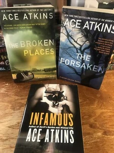 Ace Atkins 3 Crime Thriller Paperback Novels Quinn Colson Series Free Shipping! - Bild 1 von 9