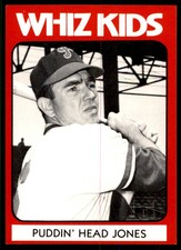 1980 TCMA 1950 PHILADELPHIA PHILLIES WHIZ KIDS #23 WILLIE JONES PHILADELPHIA