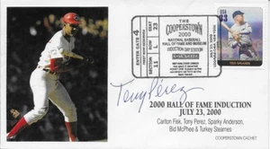 Tony Perez Autographed HOF Induction Cachet   - Picture 1 of 1
