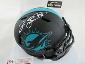 Jason Taylor Miami Dolphins Signed Autograph Eclipse Mini Helmet JSA - Picture 1 of 3