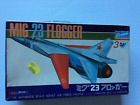 CROWN  MiG 23 FLOGGER 1:144 MODEL KIT, on frame