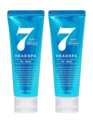 Xampu Head Spa 7 sem lavagem a seco 100 ml x 2 peças K-Beauty - Imagem 1 de 4