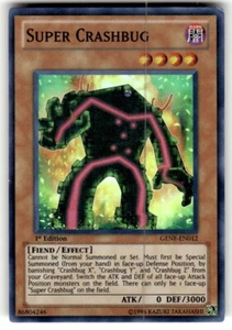 Super Crashbug GENF-EN012 Generation Force 1st Edition NM - Picture 1 of 2