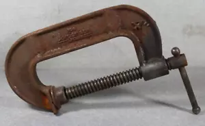 Jorgensen 104 4" Carriage Adjustable C Clamp - Made in USA - Picture 1 of 5