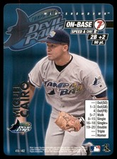 2001 MLB Showdown Unlimited Miguel Cairo #418 NM+ Or Better Tampa Bay Devil Rays