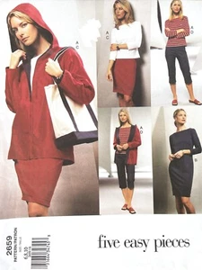 VOGUE Misses' Jacket,Dress,Top,Skirt,Pants Pattern 2659 Size 6-10 UNCUT - Picture 1 of 2