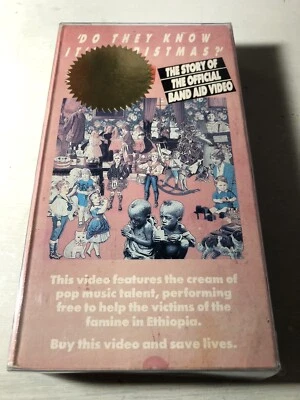 Do They Know It's Christmas? (1984) VHS Story of Official Band Aid Video - Image 1 of 3