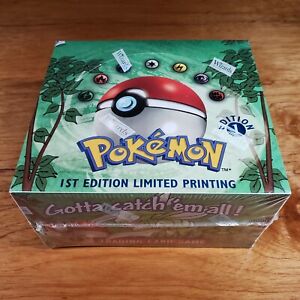 Pokemon Jungle 1st Edition Booster Box 1999 WOTC Factory Sealed English 36 Packs