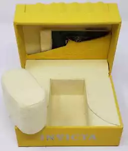 Invicta Large Watch Box, Empty, Yellow, One Slot, SD - Picture 1 of 5