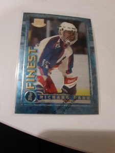 1994-95 Topps Finest ! RICHARD PARK Pittsburgh penguins hockey card