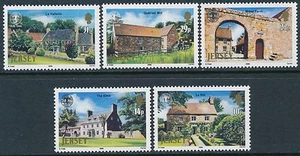 1986 JERSEY NATIONAL TRUST SET OF 5 FINE MINT MNH/MUH - Picture 1 of 1