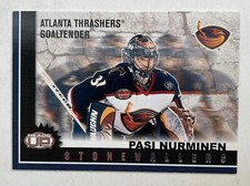 2003 Pacific Stonewallers PASI NURMINEN Hockey card #2 Atlanta Thrashers