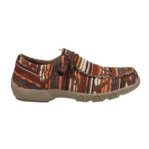 Roper Chillin Aztec Moccasins Womens Size 5 M Flats Casual 09-021-1791-2699 - Picture 1 of 5